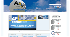 Desktop Screenshot of anpg.org.br
