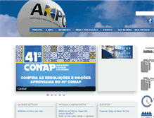 Tablet Screenshot of anpg.org.br